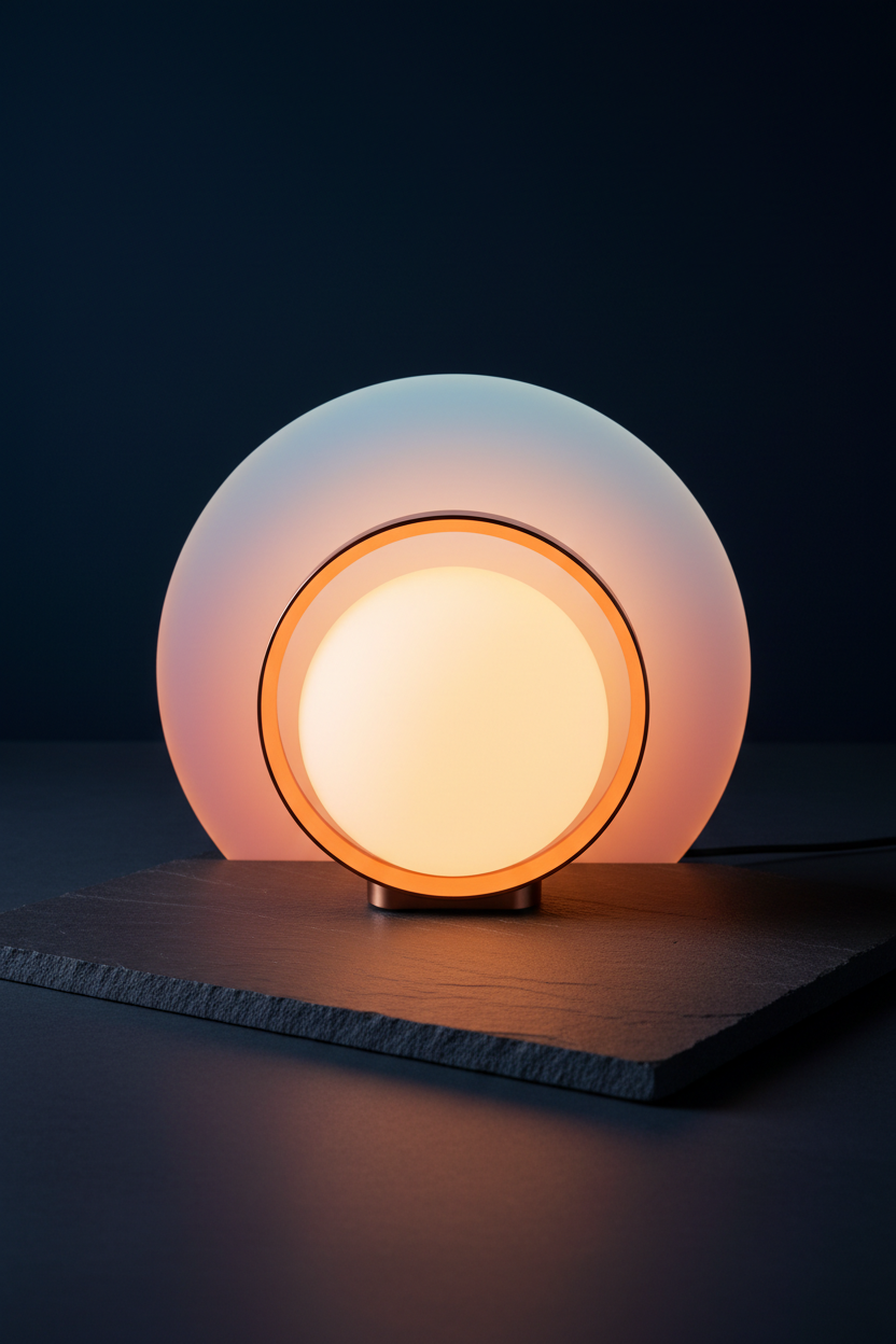 Smart Sunset Therapy Lamp — Bedside