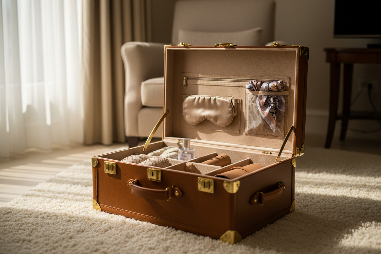 Hand-Built Italian Leather Sleep Trunk