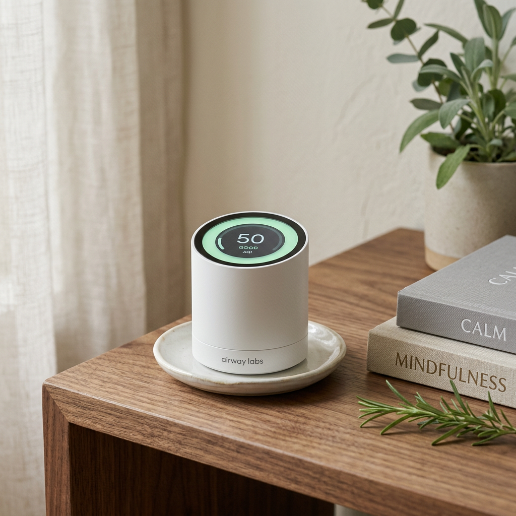 Smart Bedroom Air Quality Monitor
