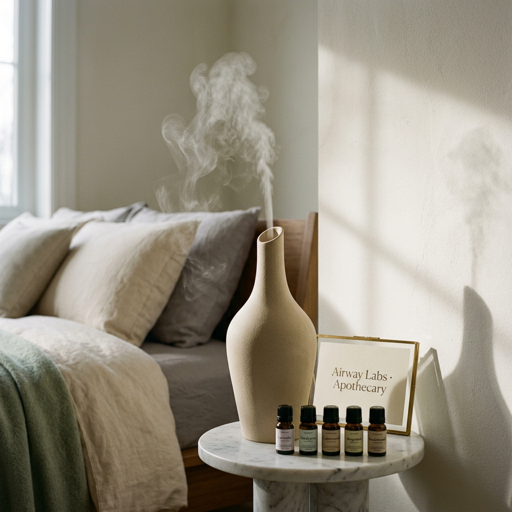 Bespoke Aromatherapy Diffuser System — Bedroom