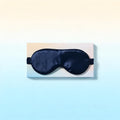 Contoured Silk Sleep Mask — Midnight
