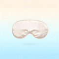 Contoured Silk Sleep Mask — Pearl