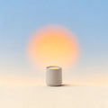 Soft Glow Sunset Lamp